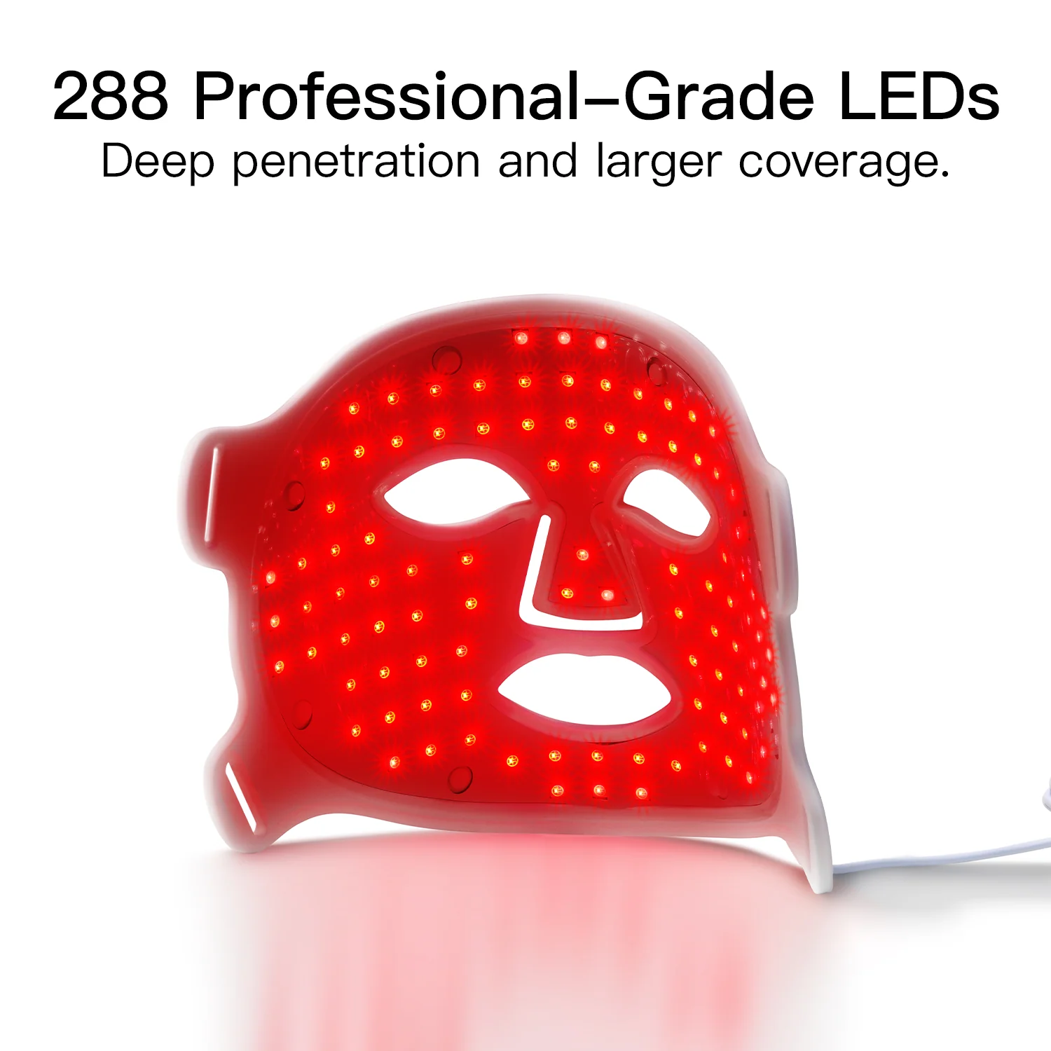 Megelin LED Red Light Therapy Face Mask - Image 6