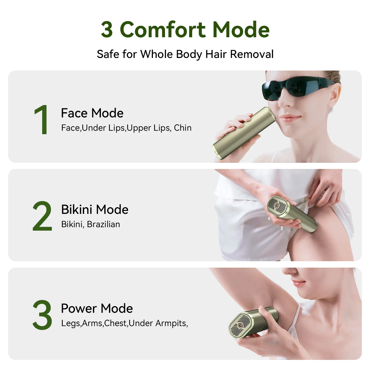 Megelin X Sapphire IPL Hair Removal Handset - Image 10
